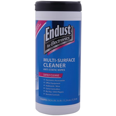 Endust For Electronics Antistatic Pop-up Wipes, 70-ct 259000